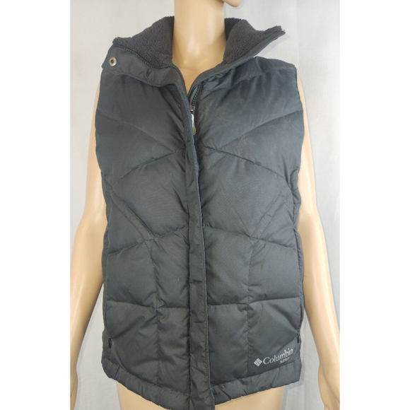 Columbia | Down | Vest | Womens | Black | Size Medium - Picture 1 of 7